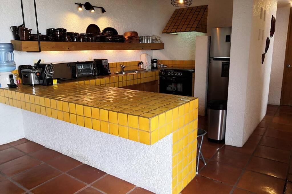 Casa Luna Con Alberca Privada เควนาวากา ภายนอก รูปภาพ